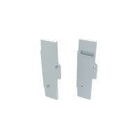 Заглушка LUMINES для профиля тип TIANO без отверстия базовая правая (алюминий) белый